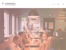 Tablet Screenshot of luminancesys.com